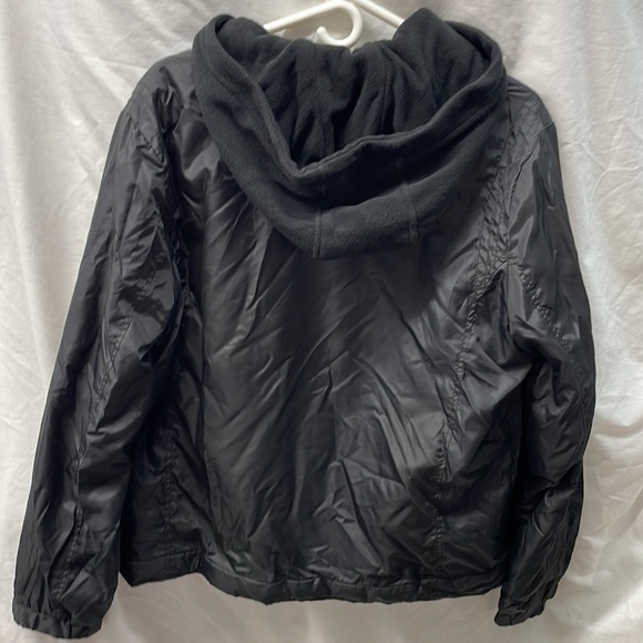 Kenneth Cole reactions hooded-lined 6 pocket jacket sz L 2/18/4 - Picture 8 of 8